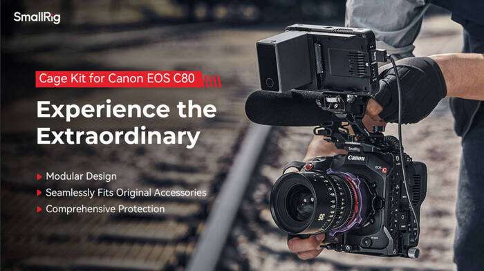 SmallRig  5136 Cage Kit for Canon EOS C80 |  Klec
