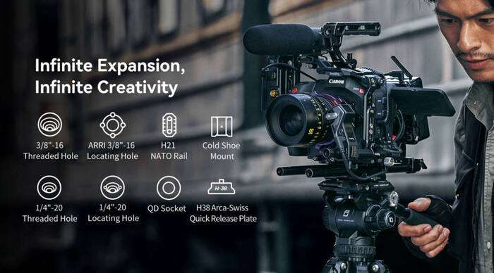 SmallRig  5136 Cage Kit for Canon EOS C80 |  Klec