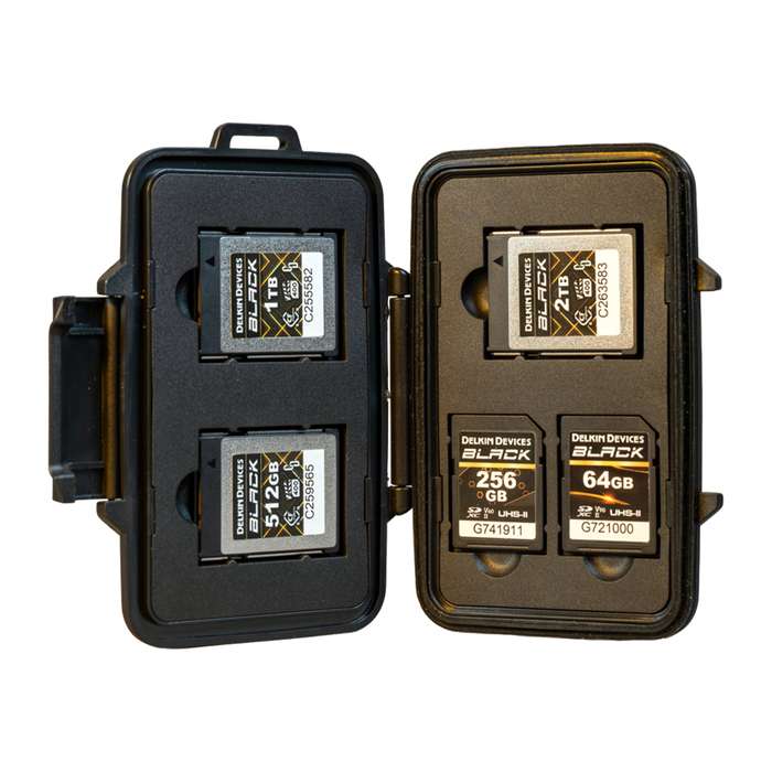 Weather Resistant Case for CFexpress Type B (Tote for 3xCFexpress Type B/2xSD & 2xmicroSD)