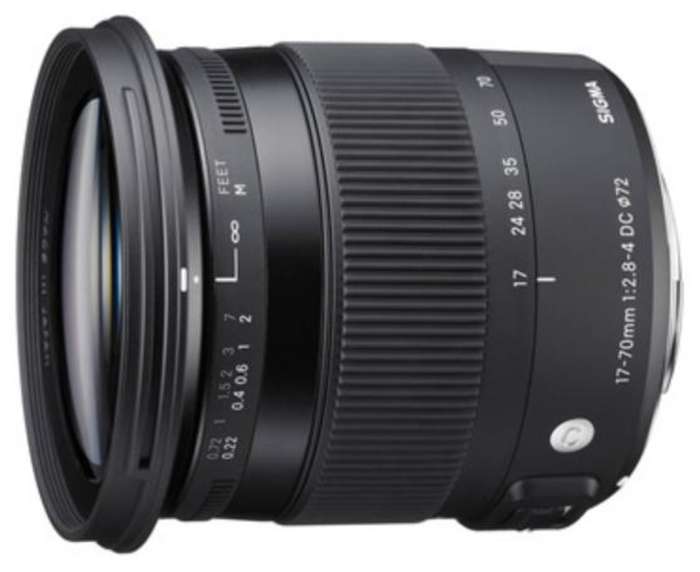 Sigma 17-70mm F2.8-4 DC Macro OS HSM Contemporary Canon EF