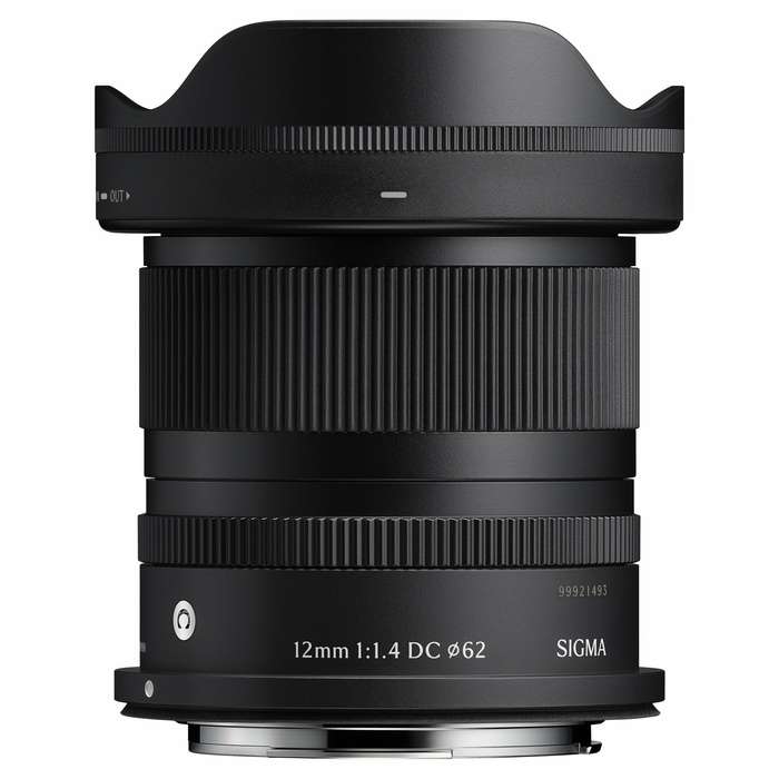 Sigma 12mm F1.4 DC Contemporary pro Canon R