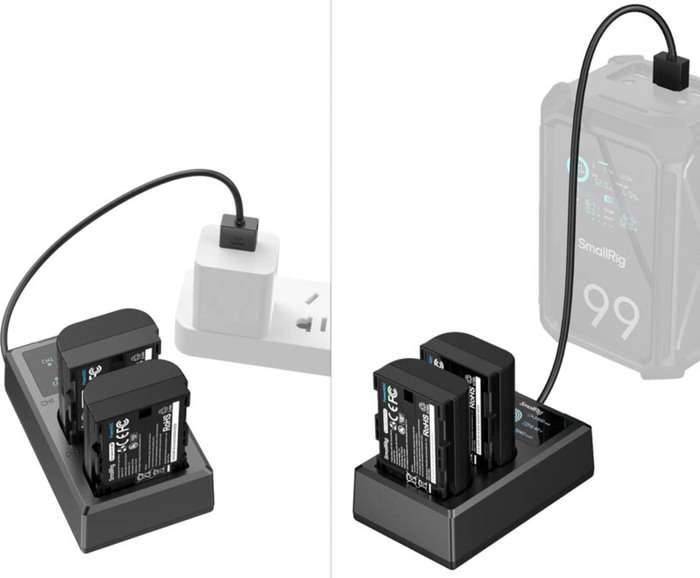 Smallrig 5409 Camera Battery and Charger Kit for Canon LP-E6P