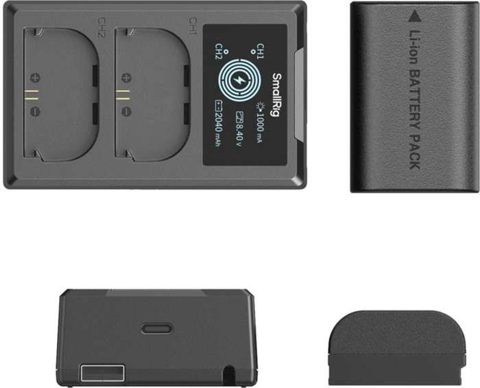Smallrig 5409 Camera Battery and Charger Kit for Canon LP-E6P