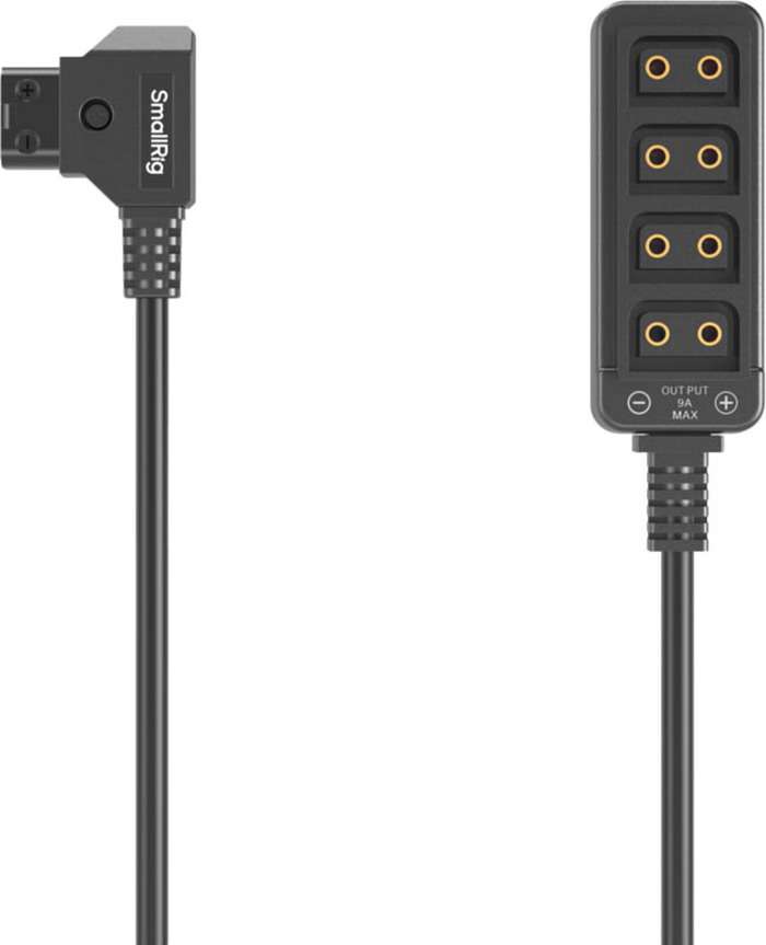 Smallrig 4831 D-Tap 1-to-4 Power Cable