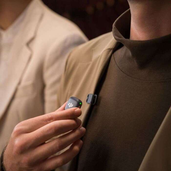 DJI Mic 3 (2 TX + 1 RX + Charging Case) | 2x bezdrátový mikrofon 32bit