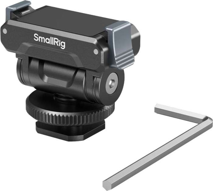 Smallrig 5436 Quick Release Support for DJI Osmo Action 5 Pro / 4 / 3 with Cold Shoe Adapter