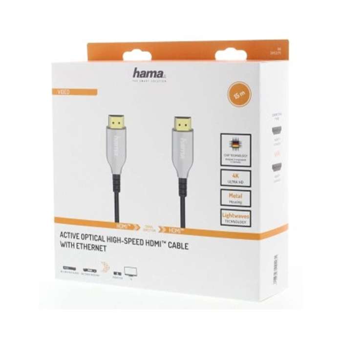 Hama optický aktivní HDMI kabel, 4K, 10 m