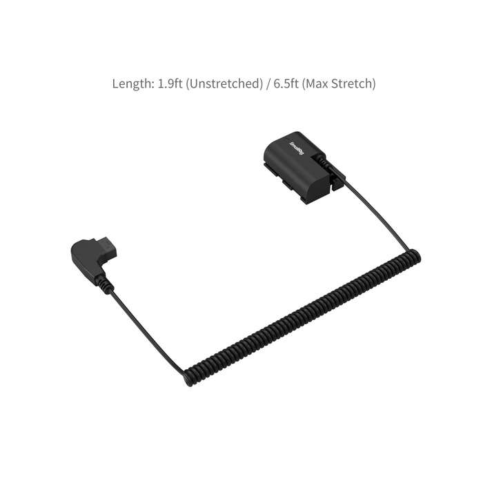 Smallrig 5410 DT-E6P Power Cable | D-TAP dummy battery