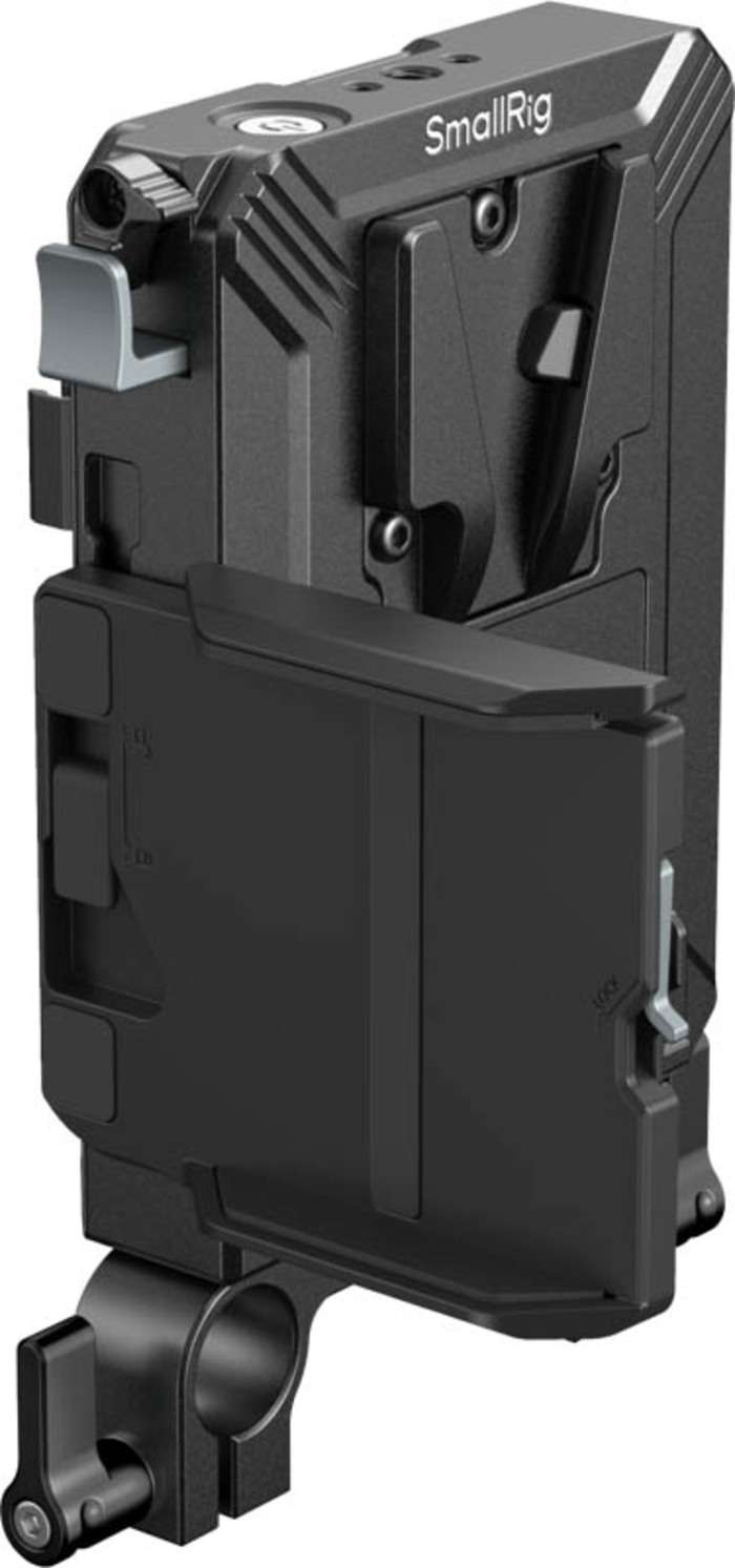 Smallrig 5226 V-Mount Battery Mount Plate Kit for 15mm LWS Rods