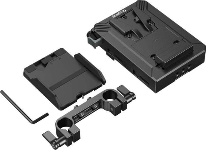 Smallrig 5226 V-Mount Battery Mount Plate Kit for 15mm LWS Rods