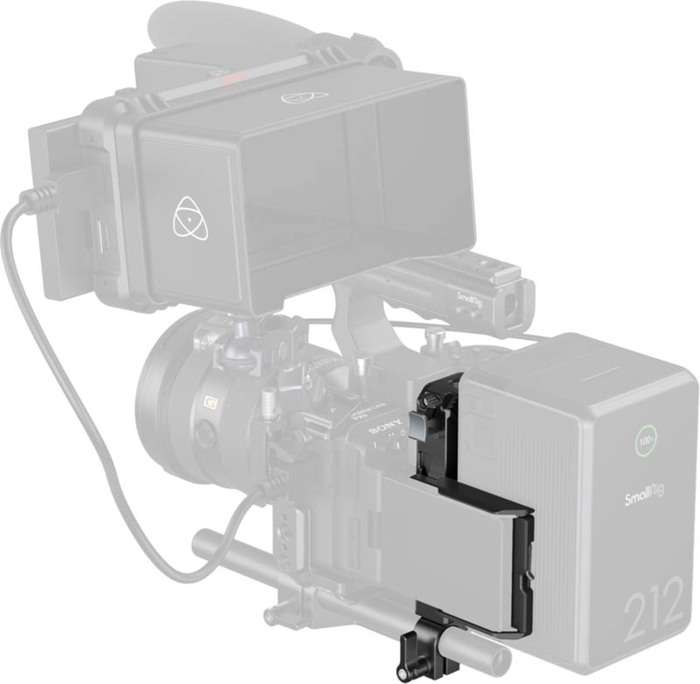 Smallrig 5226 V-Mount Battery Mount Plate Kit for 15mm LWS Rods