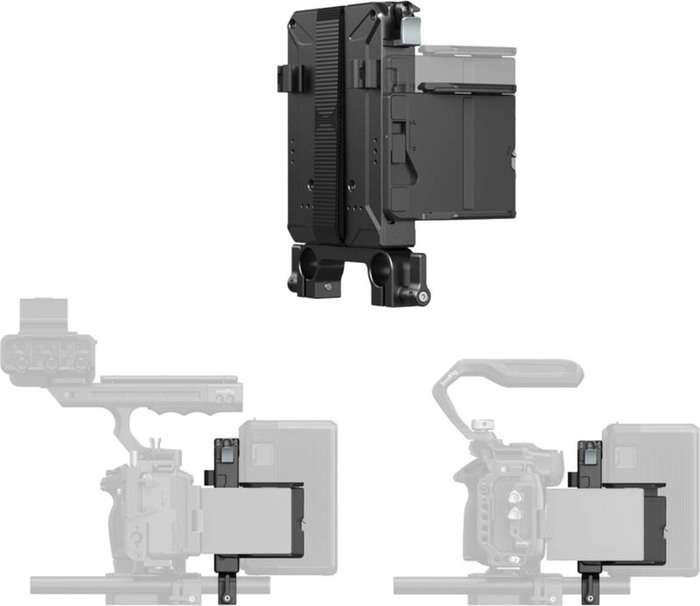 Smallrig 5226 V-Mount Battery Mount Plate Kit for 15mm LWS Rods