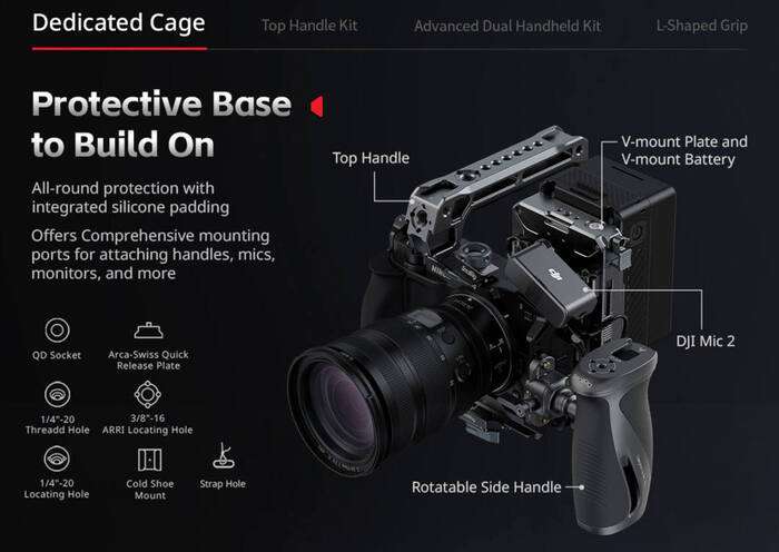 SmallRig  5467 Cage for Nikon ZR | Klec pro Nikon ZR