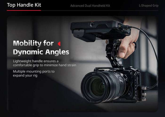 SmallRig  5467 Cage for Nikon ZR | Klec pro Nikon ZR