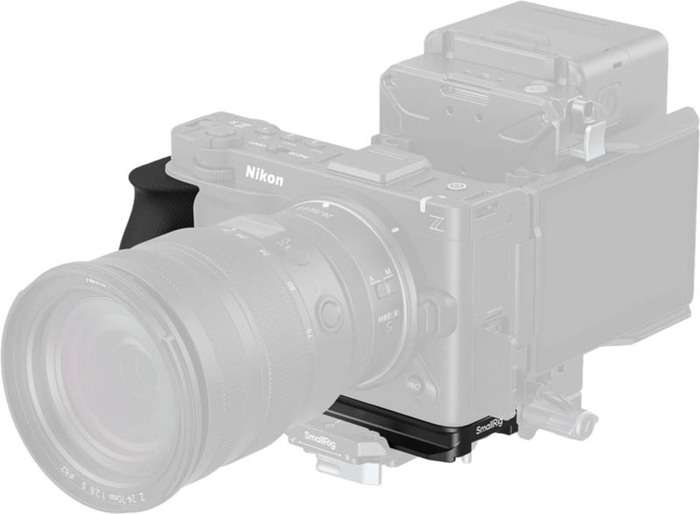 SmallRig  5466 L-Shaped Mount Plate with Silicone Handle for Nikon ZR | L-plate
