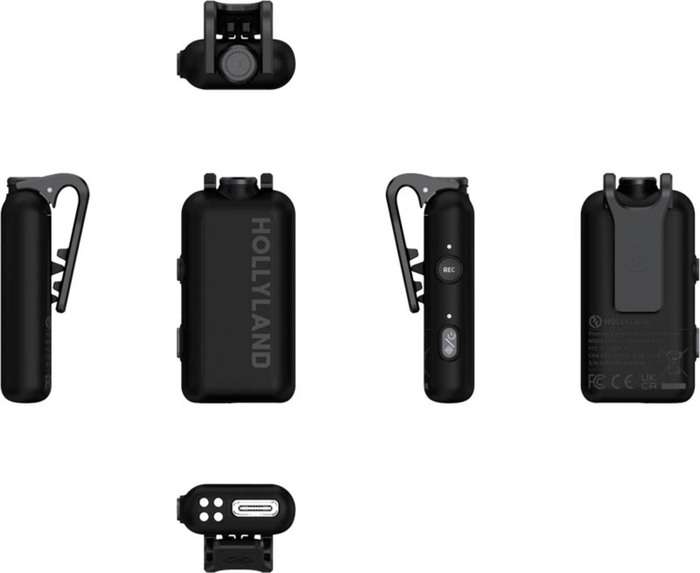 Hollyland LARK MAX 2 Ultimate Combo with OWS Monitor Earphone + Camera RX + USB-C RX