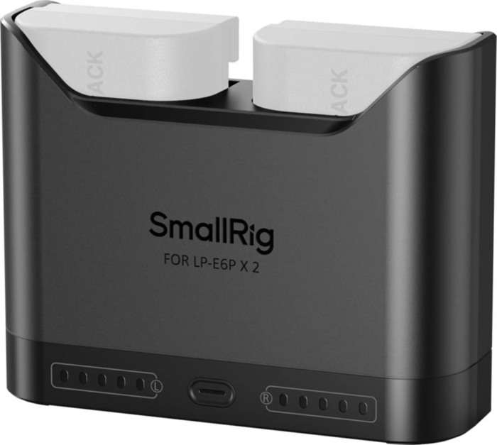 Smallrig 5490 Camera Battery Charger for LP-E6P | Duální nabíječka pro Canon LP-E6P