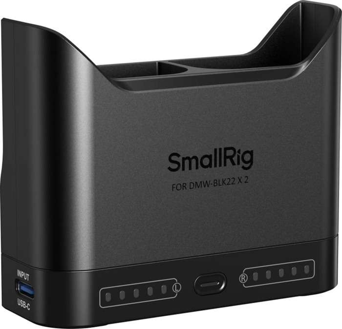 Smallrig 5492 Camera Battery Charger for DMW-BLK22 | Duální nabíječka pro Panasonic BLK22