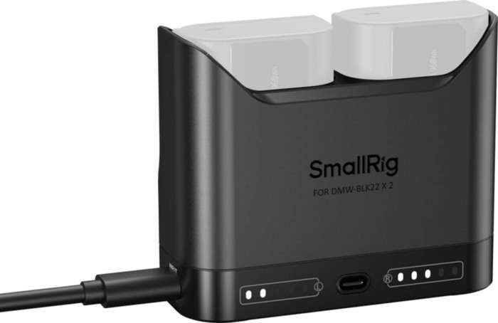 Smallrig 5492 Camera Battery Charger for DMW-BLK22 | Duální nabíječka pro Panasonic BLK22