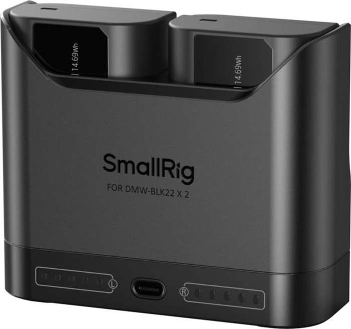 Smallrig 5492 Camera Battery Charger for DMW-BLK22 | Duální nabíječka pro Panasonic BLK22