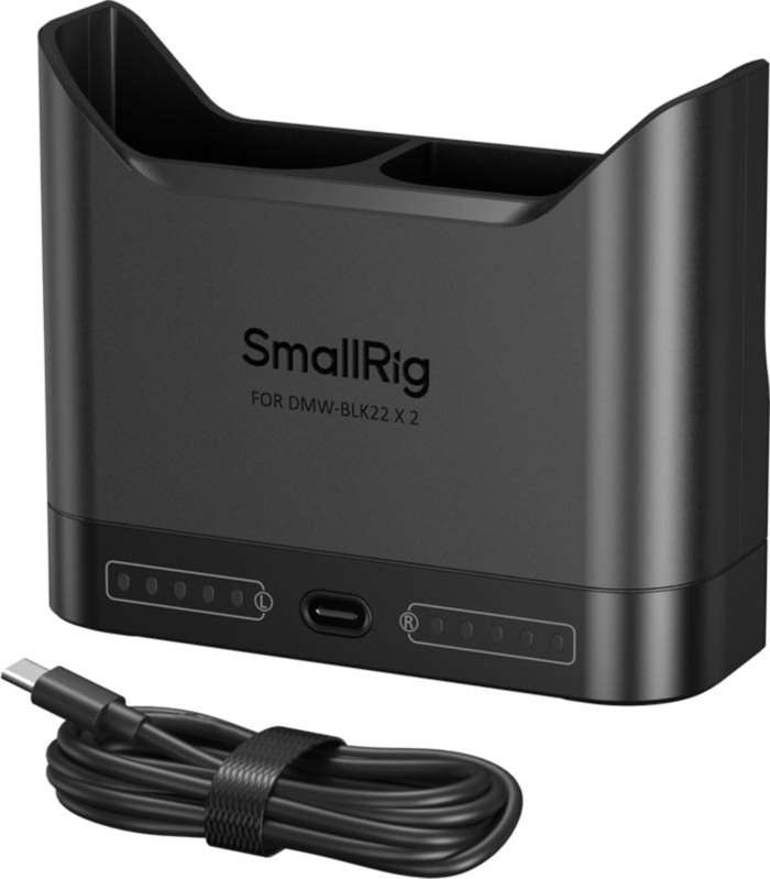 Smallrig 5492 Camera Battery Charger for DMW-BLK22 | Duální nabíječka pro Panasonic BLK22