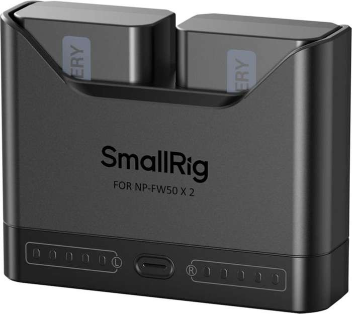 Smallrig 5489 Camera Battery Charger for NP-FZ100 | Duální nabíječka pro Sony NP-FZ100
