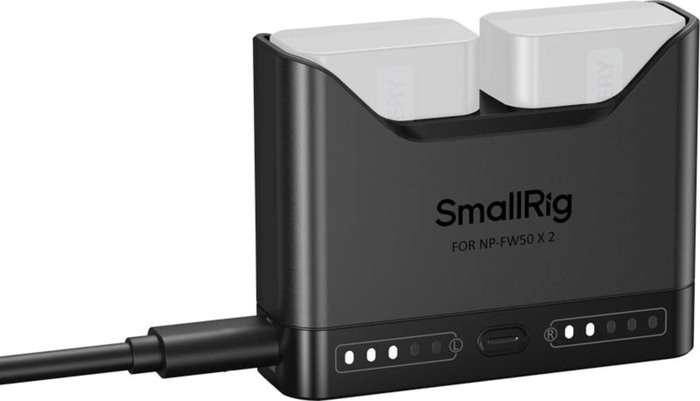 Smallrig 5489 Camera Battery Charger for NP-FZ100 | Duální nabíječka pro Sony NP-FZ100