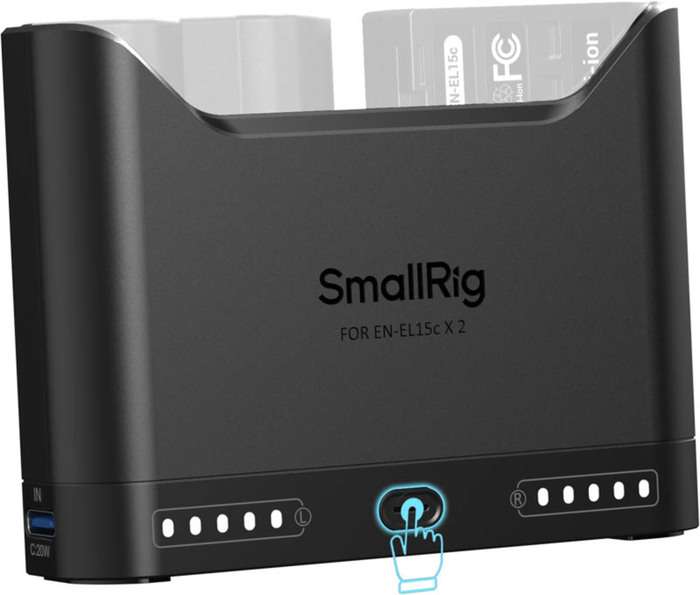 Smallrig 5491 Camera Battery Charger for EN-EL15c | Duální nabíječka pro Nikon EN-EL15c