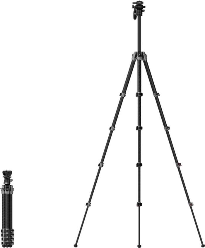 SmallRig 5477 Portable Video Carbon Fiber Tripod AP255Pro | Karbonový stativ