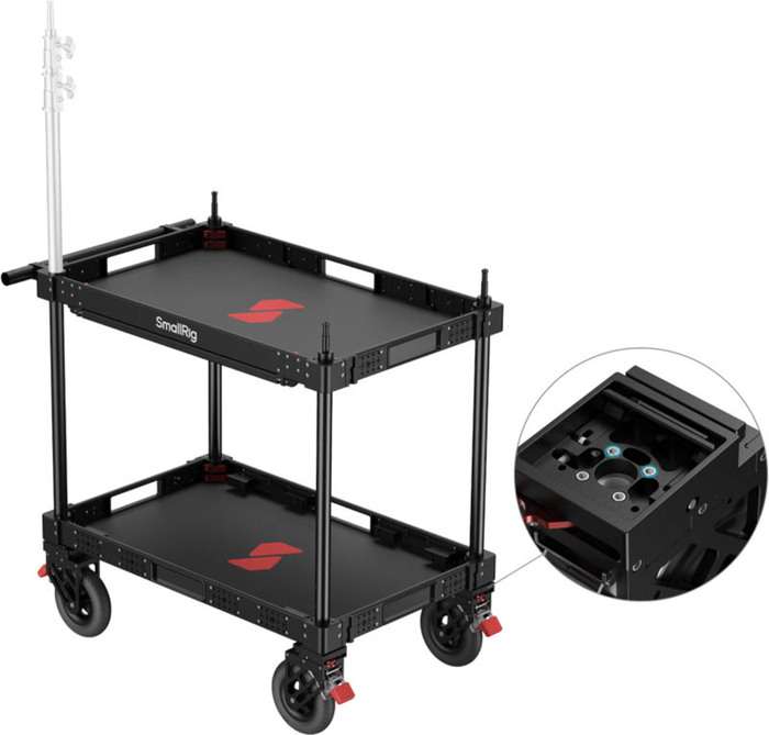 Smallrig 4573 36" Lightweight Video Production Camera Cart | Mobilní pracovní stanice