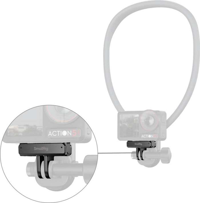 SmallRig  5813 Quick Release Mount Adapter for DJI Osmo 360 / Action 5 Pro / 4 / 3