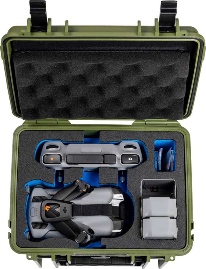 BW Outdoor Cases Type 2000 for DJI Mini 5 PRO / Bronze Green