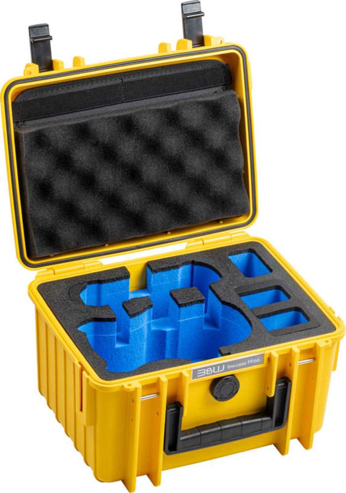 BW Outdoor Cases Type 2000 for DJI Mini 5 PRO / Yellow