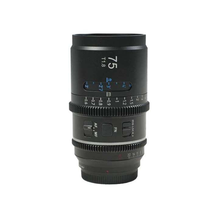 SIRUI Astra Series 75mm T1.8 1.33X Full-frame AF Anamorphic Cine Lens | Blue Flare | Nikon Z