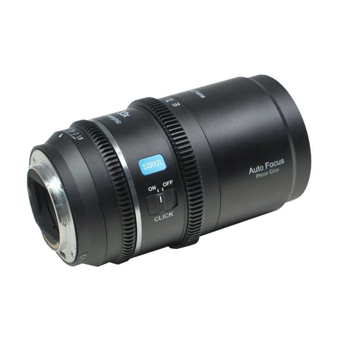 SIRUI Astra Series 75mm T1.8 1.33X Full-frame AF Anamorphic Cine Lens | Blue Flare | L-Mount