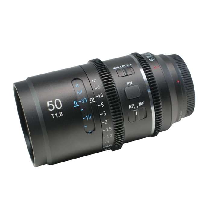 SIRUI Astra Series 50mm T1.8 1.33X Full-frame AF Anamorphic Cine Lens | Blue Flare | Sony E
