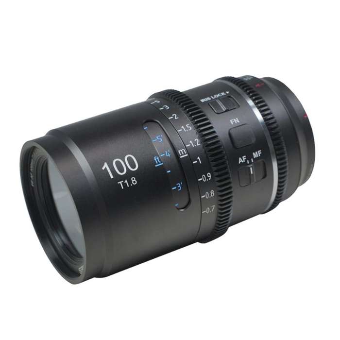 SIRUI Astra Series 100mm T1.8 1.33X Full-frame AF Anamorphic Cine Lens | Blue Flare | Nikon Z