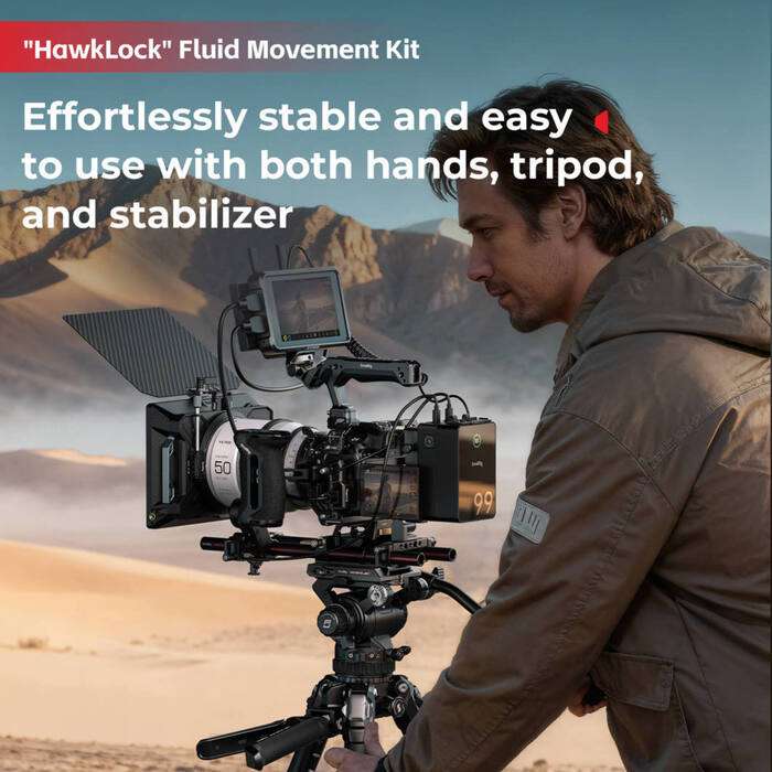 SmallRig  5953 HawkLock Quick Release Half Cage for Canon EOS R6 Mark III / R6 Mark II / R5 Mark II |  klec