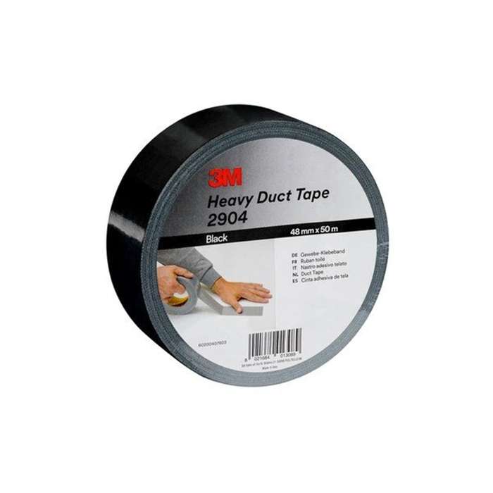 DuckTape Black - 50m | silná textilní páska