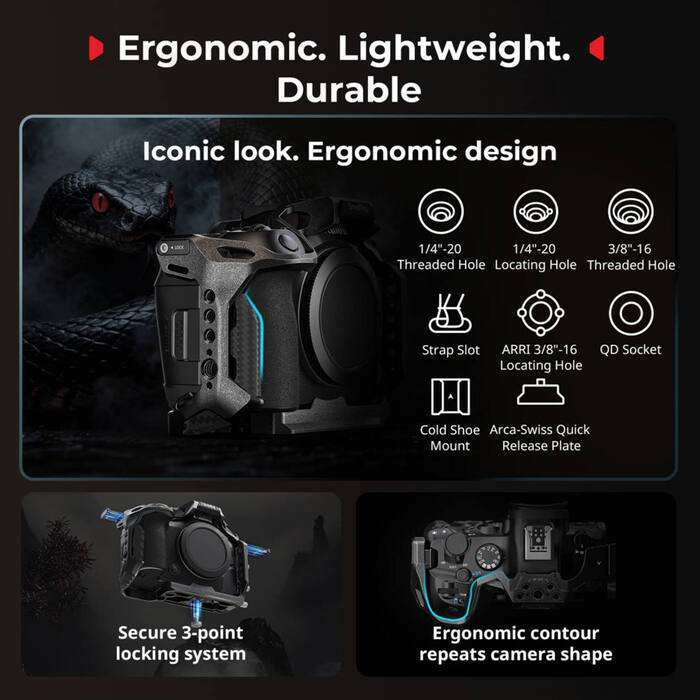 5955 Cage Basic Kit pro Canon EOS R6 Mark III / R6 Mark II