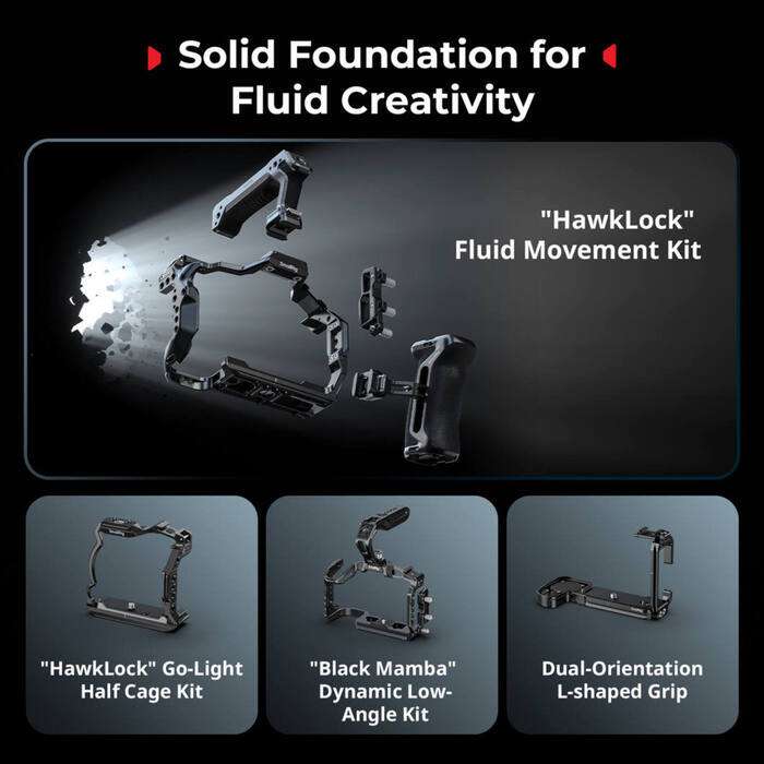 5955 Cage Basic Kit pro Canon EOS R6 Mark III / R6 Mark II