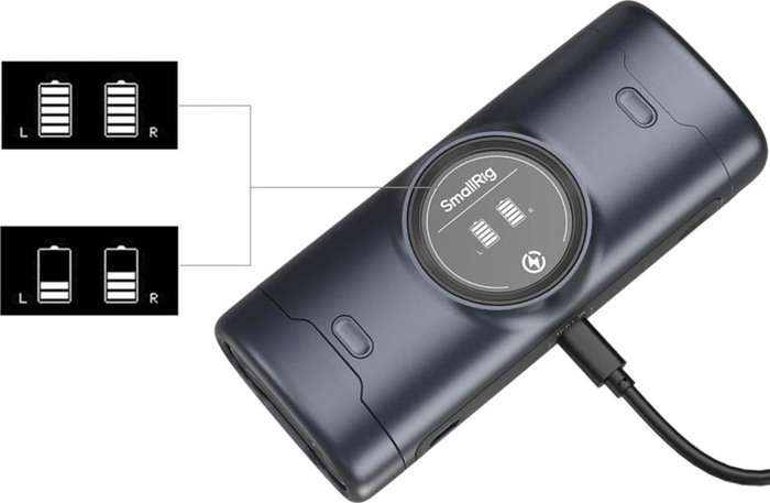 SmallRig  5107 Portable Charger Case for EN-EL15c Camera Batteries | Duální nabíječka