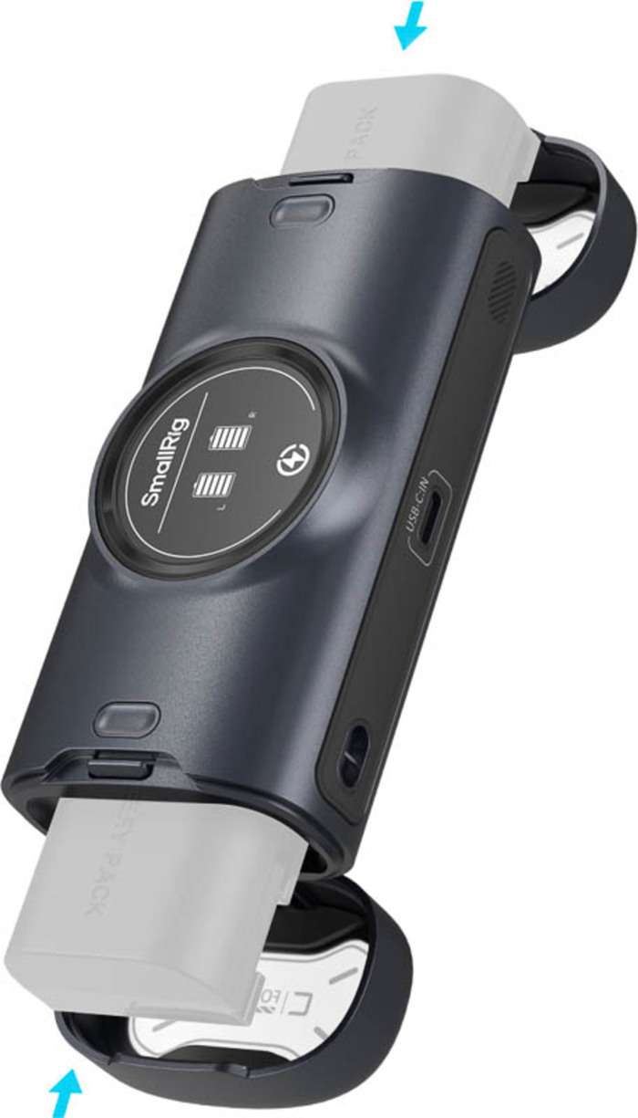 SmallRig  5105 Portable Charger Case for LP-E6P Camera Batteries | Duální nabíječka