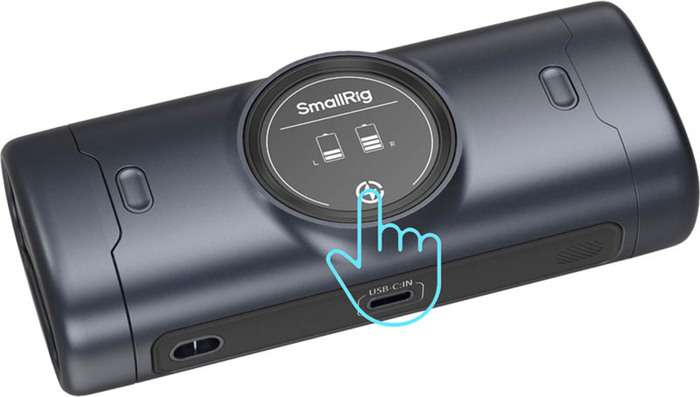 SmallRig  5105 Portable Charger Case for LP-E6P Camera Batteries | Duální nabíječka