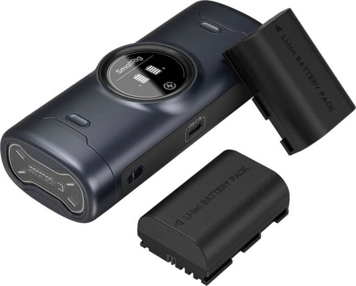 SmallRig  5695 Portable Charger Case Kit for LP-E6P Camera Batteries |  Duální nabíječka + 2 x baterie