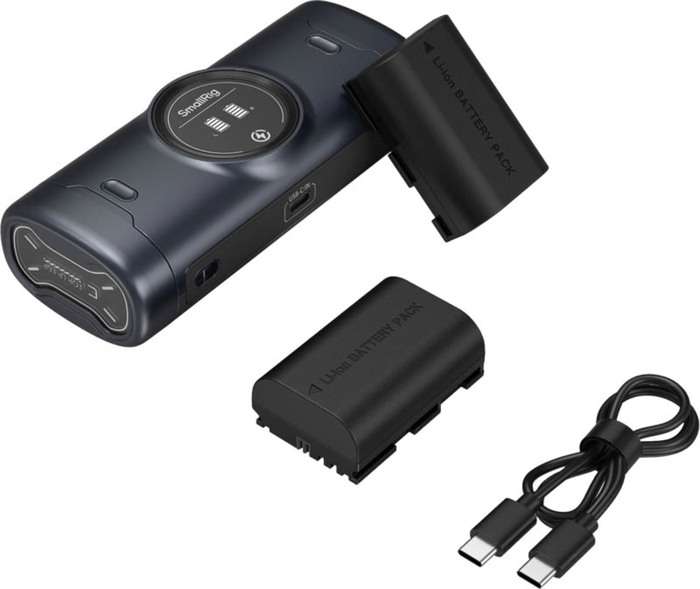 SmallRig  5695 Portable Charger Case Kit for LP-E6P Camera Batteries |  Duální nabíječka + 2 x baterie