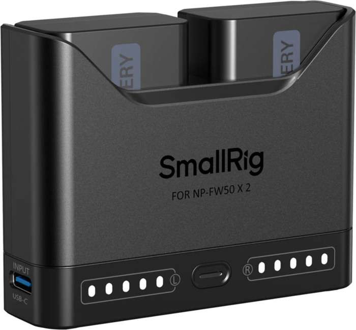 Smallrig 5488 Turbo Charging Kit for NP-FW50 Camera Batteries | Duální nabíječka + 2x baterie