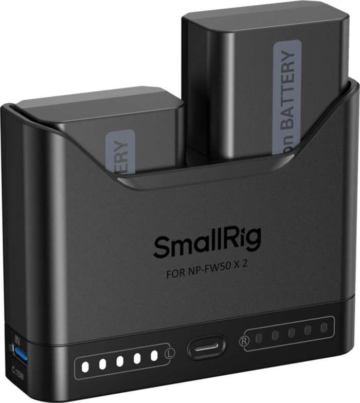 Smallrig 5488 Turbo Charging Kit for NP-FW50 Camera Batteries | Duální nabíječka + 2x baterie