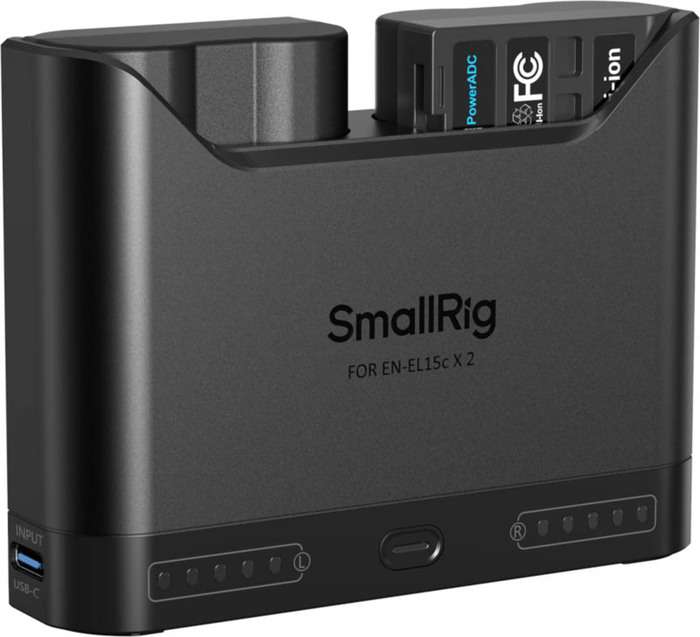 Smallrig 5486 Turbo Charging Kit for EN-EL15c Camera Batteries | Duální nabíječka + 2x baterie