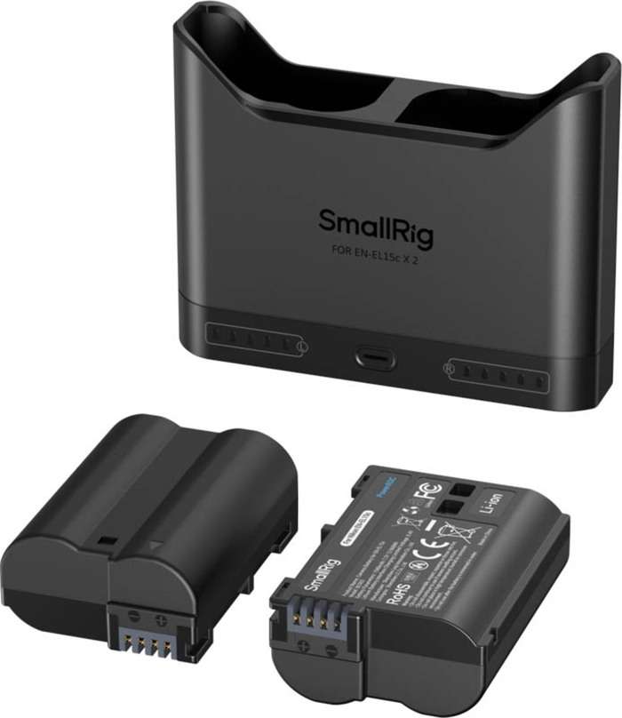 Smallrig 5486 Turbo Charging Kit for EN-EL15c Camera Batteries | Duální nabíječka + 2x baterie